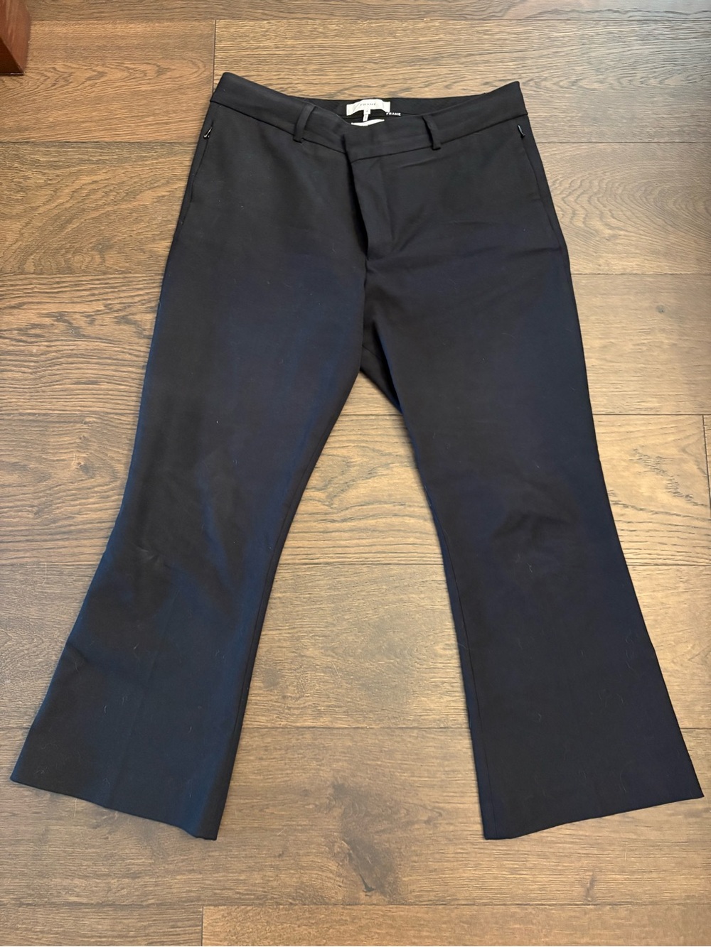 Frame Black Le Crop Mini Boot Pants